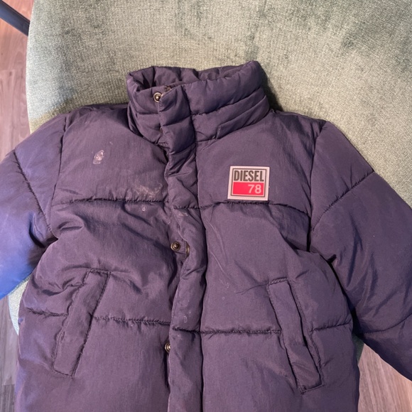 Diesel Jacket Navy Blue Toddler Boy - Picture 2 of 4